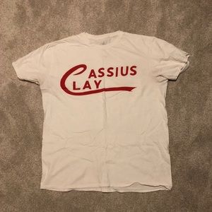 Mens Cassius Clay t shirt
